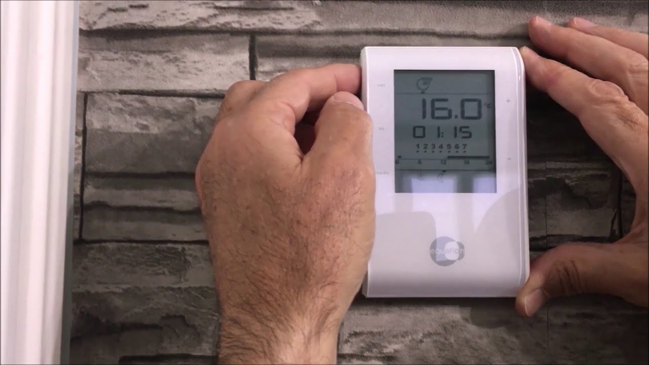 Como Cambiar pilas a un termostato fácil y rápido